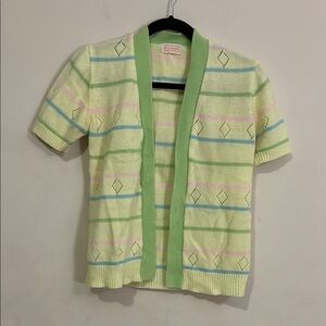 Striped Pastel Cardigan